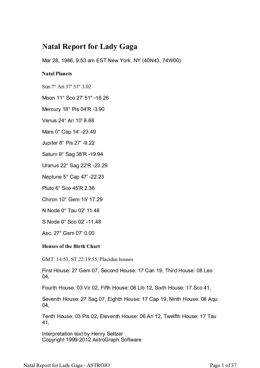 Natal Chart Sound Healing with Report - Image 5